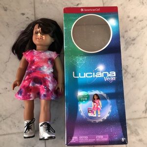 American Girl Luciana Vega 18” with original box